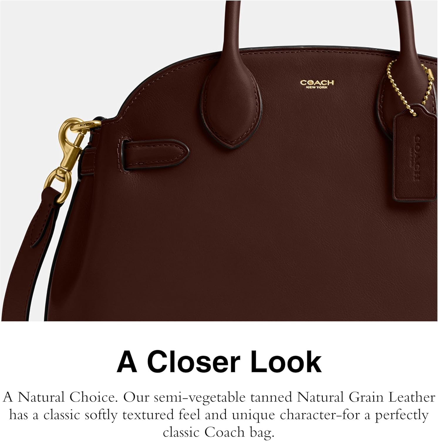 COACH Soft Empire Carryall 28 - Image 4