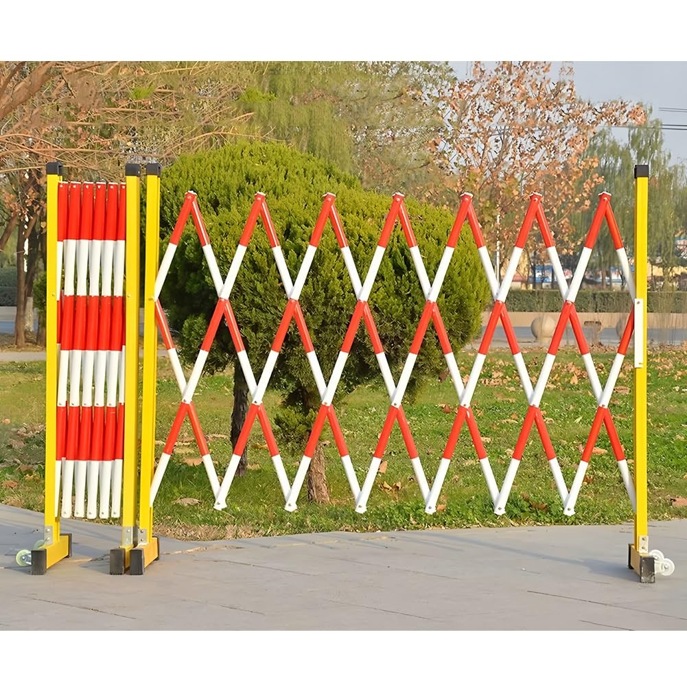 Barrière rétractable extérieure mobile et clôture extensible de stationnement