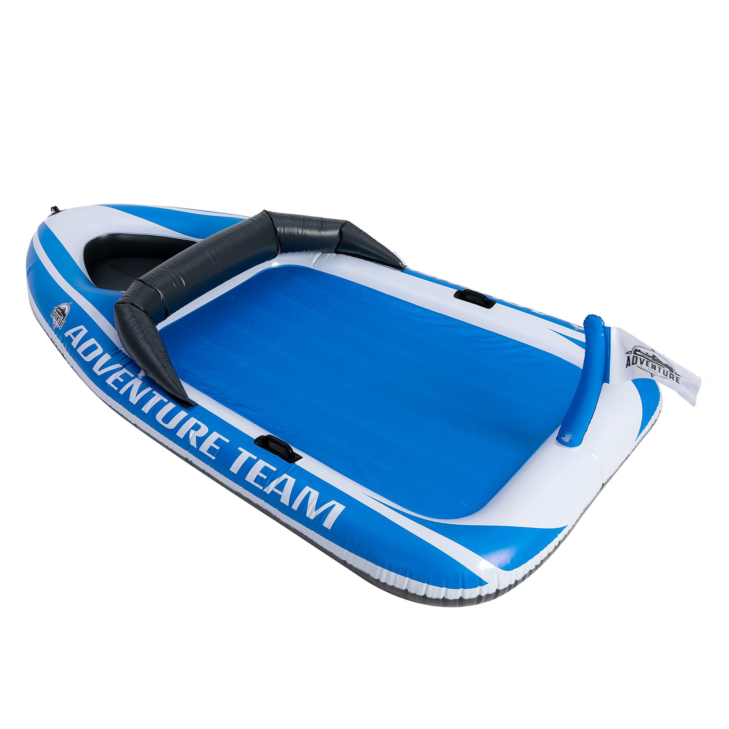 Buy Sloosh Giant Inflatable Boat Pool Float Raft with Reinforced Cooler