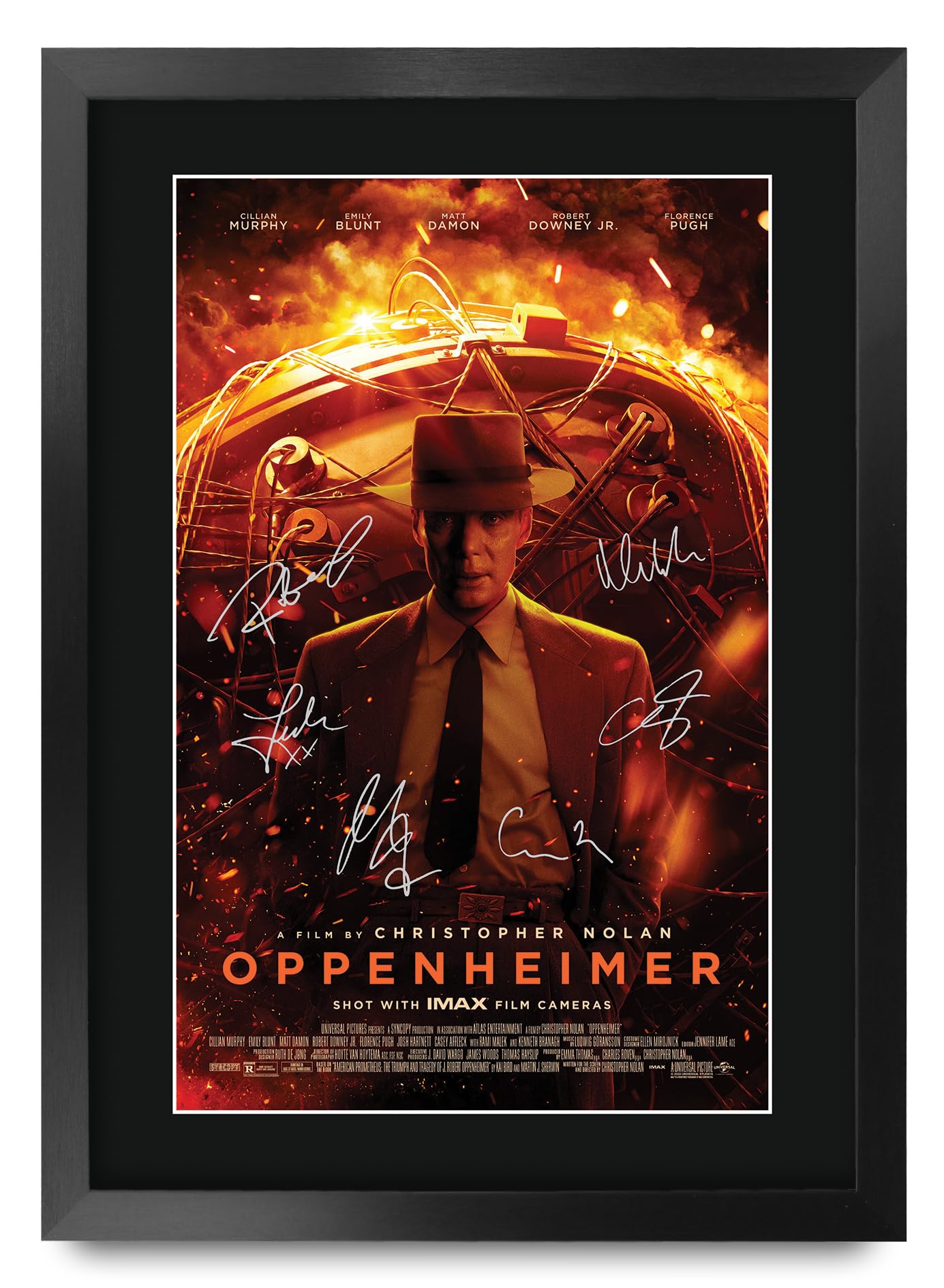 HWC Trading FR A3 The Martian Matt Damon Cadeaux imprimés affiche photo