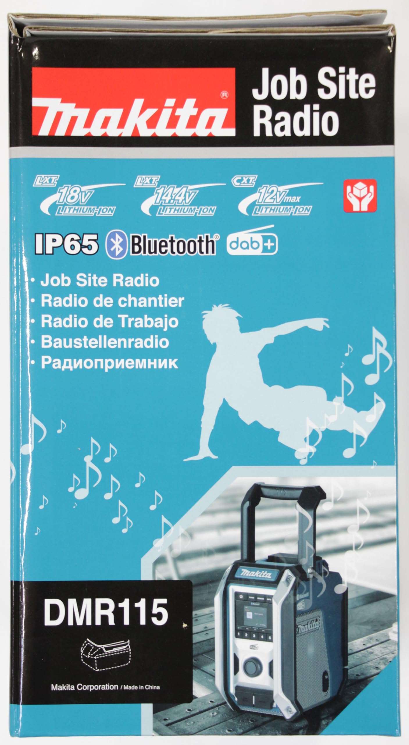 MAKITA DMR115 - Radio 12v-18v cxt-lxt bluetooth