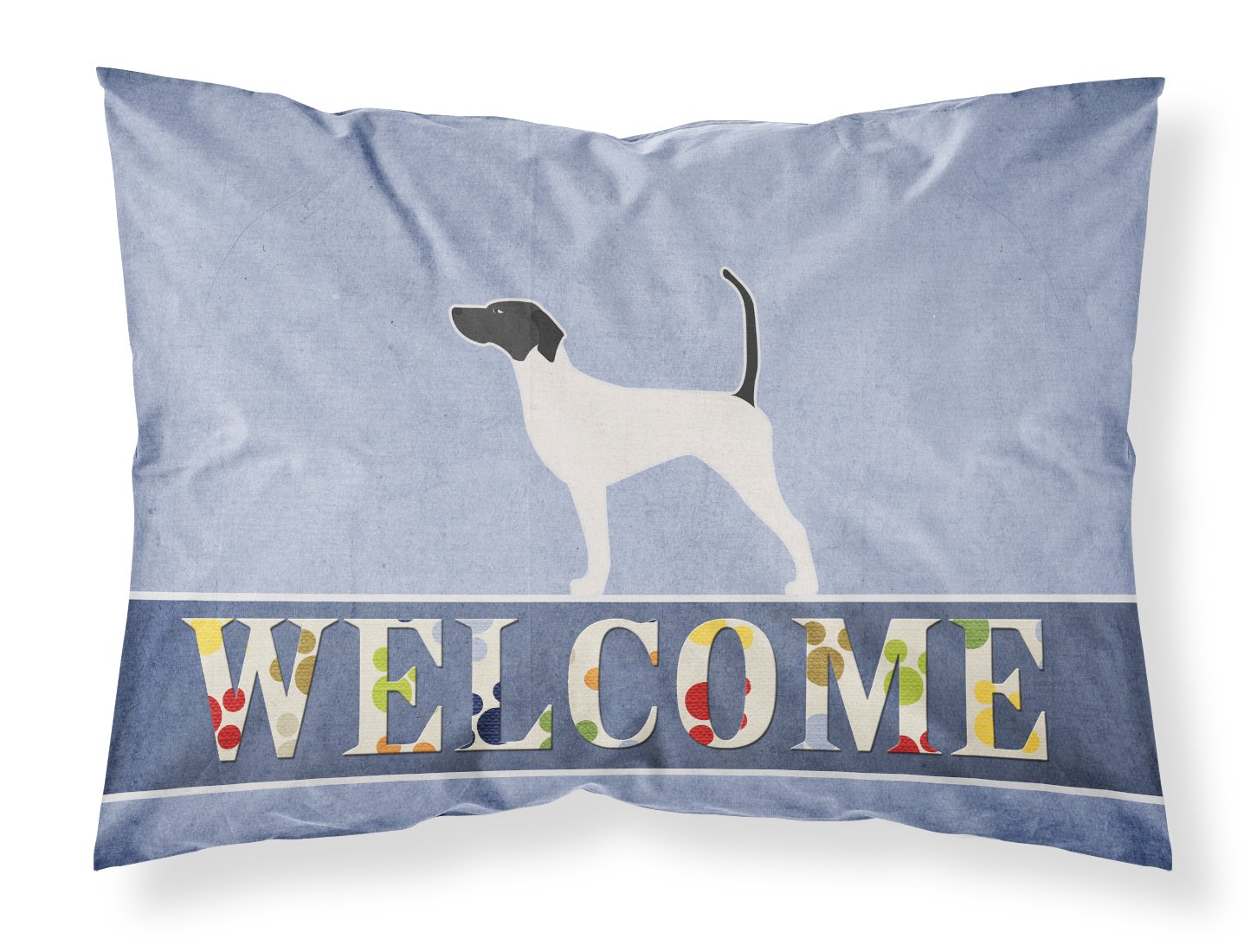 Taie d'oreiller English Pointer Bienvenue Caroline's Treasures BB5499pillowcase multicolore