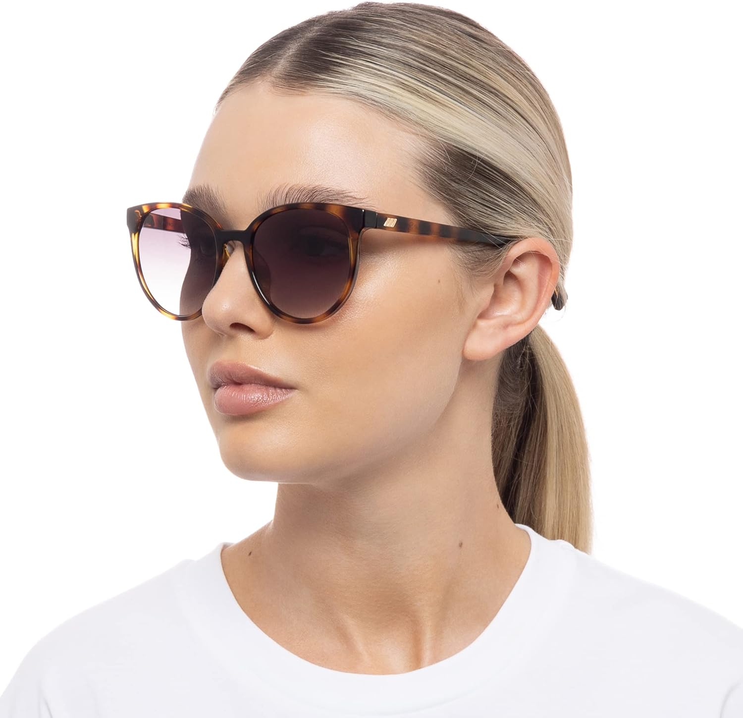Le Specs Women's Armada Sunglasses, Black/Smoke Grad, One Size - Image 4