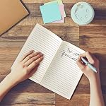 M-Aimee 24 Pack Journal Notebook Kraft Brown Cover Lined Notebooks for Travelers - A5 Size - 210 mm x 140 mm - 80 Lined Pages/ 40 Sheets