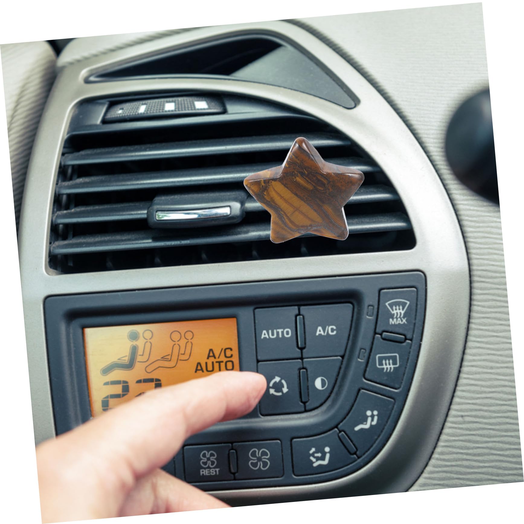 6stücke Mond Und Stern Auto Lüftung Clips Auto Dekoration Für Innenräume Geeignet Für Schnelle Und Einfache Langlebige Materialien