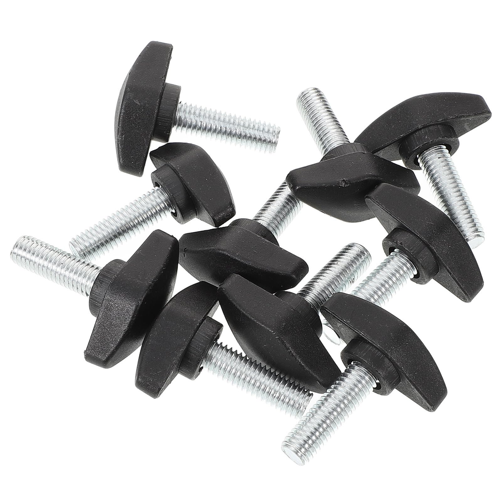 Toddmomy 10 Vis de Serrage pour Support de Micro en Acier Carbone et Pp, Réglage D'angle, Lot de 10 Pièces, Accessoire pour Studio D'enregistrement et Pied de Micro