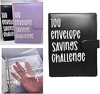 Vista 13 de Carpeta de desafío de 100 sobres Una manera fácil y divertida de ahorrar $5,050 – Carpeta de desafíos de ahorro, carpeta de presupuesto con sobres