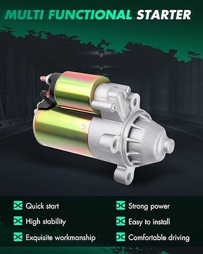 Miniatura 2 de SCITOO Arrancadores SFD0041 6642 para Ford Taurus para Mercury Sable 2000 2001 2002 2003 2004 2005 3.0L (182) V6 6642