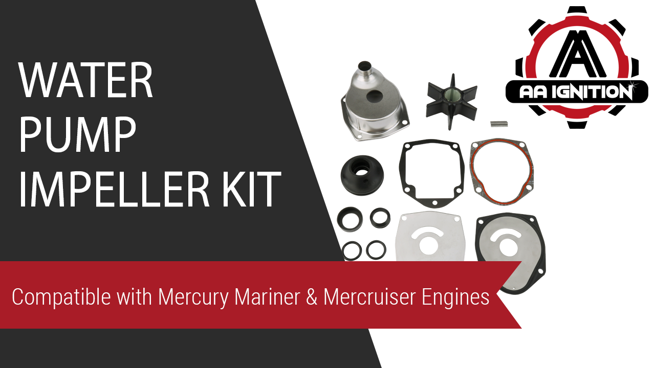 Water Pump Impeller Kit - Compatible with Mercury Marine and
