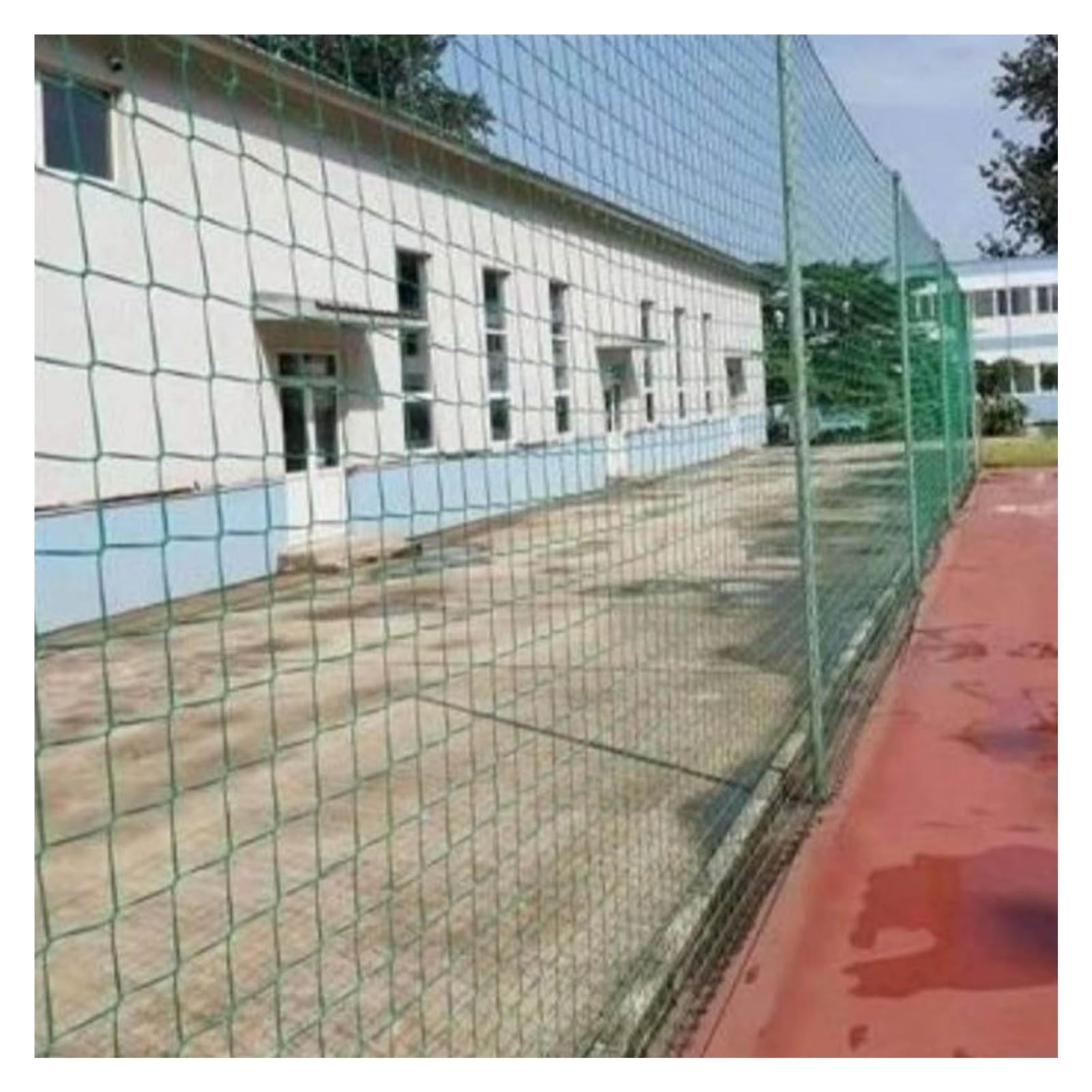 Höhenabsicherung für Baustellen Netze Außergewöhnliche Haltbarkeit LKW Anhänger Ladungsnetze für Tischtennisplätze 2.5x10m(9.2x32.8ft)