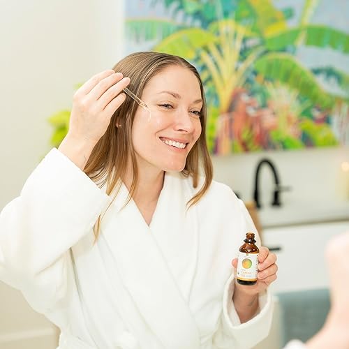 Miniatura 4 de Aceite de ricino orgánico, prensado en frío en botella de vidrio para el cuidado del cabello y cuidado de la piel naturalmente nutritivo,