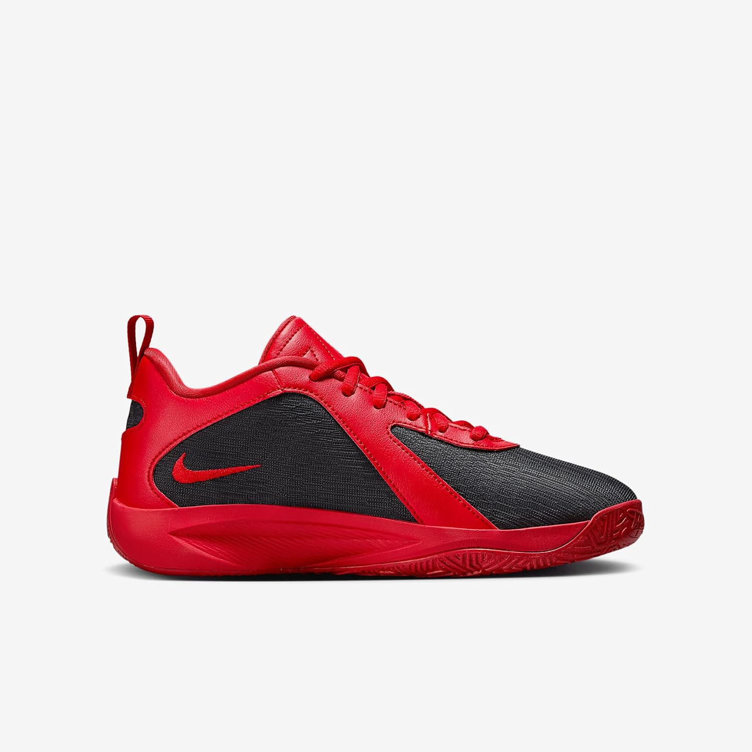 Giannis Freak 6 Big Kids' Basketball Shoes (FQ7378-004, Black/University Red) Size 5