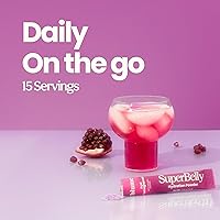 Vista 4 de Blume SuperBelly Paquetes de Salud Intestinal e Hidratación Para Llevar, Compatible con GLP-1, Sin Azúcar, con Prebióticos, Probióticos, Vinagre