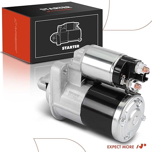 Miniatura 8 de A-Premium Motor de arranque compatible con Toyota Tundra 2005-2014 V6 4.0L, 4Runner 2003-2009 V6 4.0L, 12V 1.6KW 10 dientes en sentido horario,