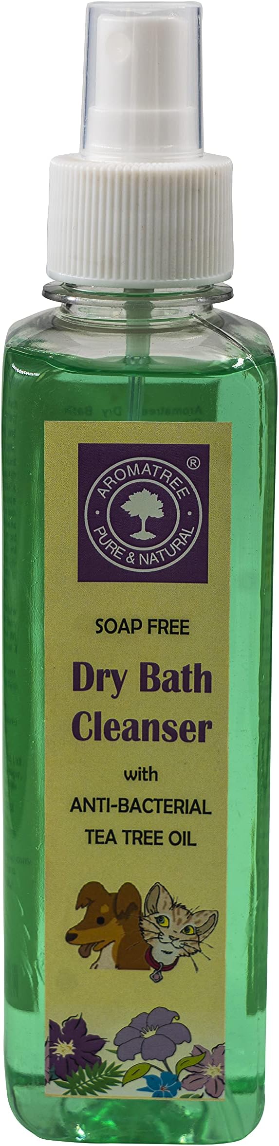 Buy Aromatree Dry Bath Cleanser for Pets Soap Free, pH Balanced