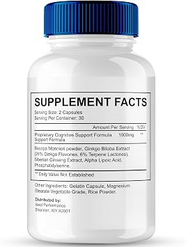 Mind Guard Brain Supplement Capsules, Official MindGuard Brain & Memory Pills, Advanced Nootropic Pills Brain Health Support, All Natural Mind Guard Cognitive Health & Function Reviews (60 Capsules)
