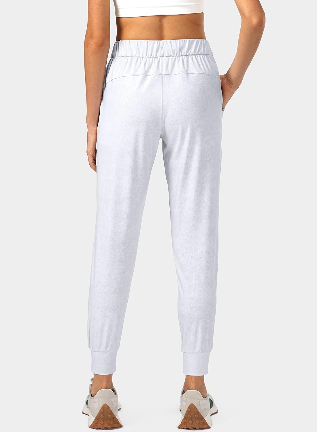 SANTINY Women's Joggers Pants Pockets Drawstring Running Sweatpants for Women Lounge Workout Jogging - Image 3