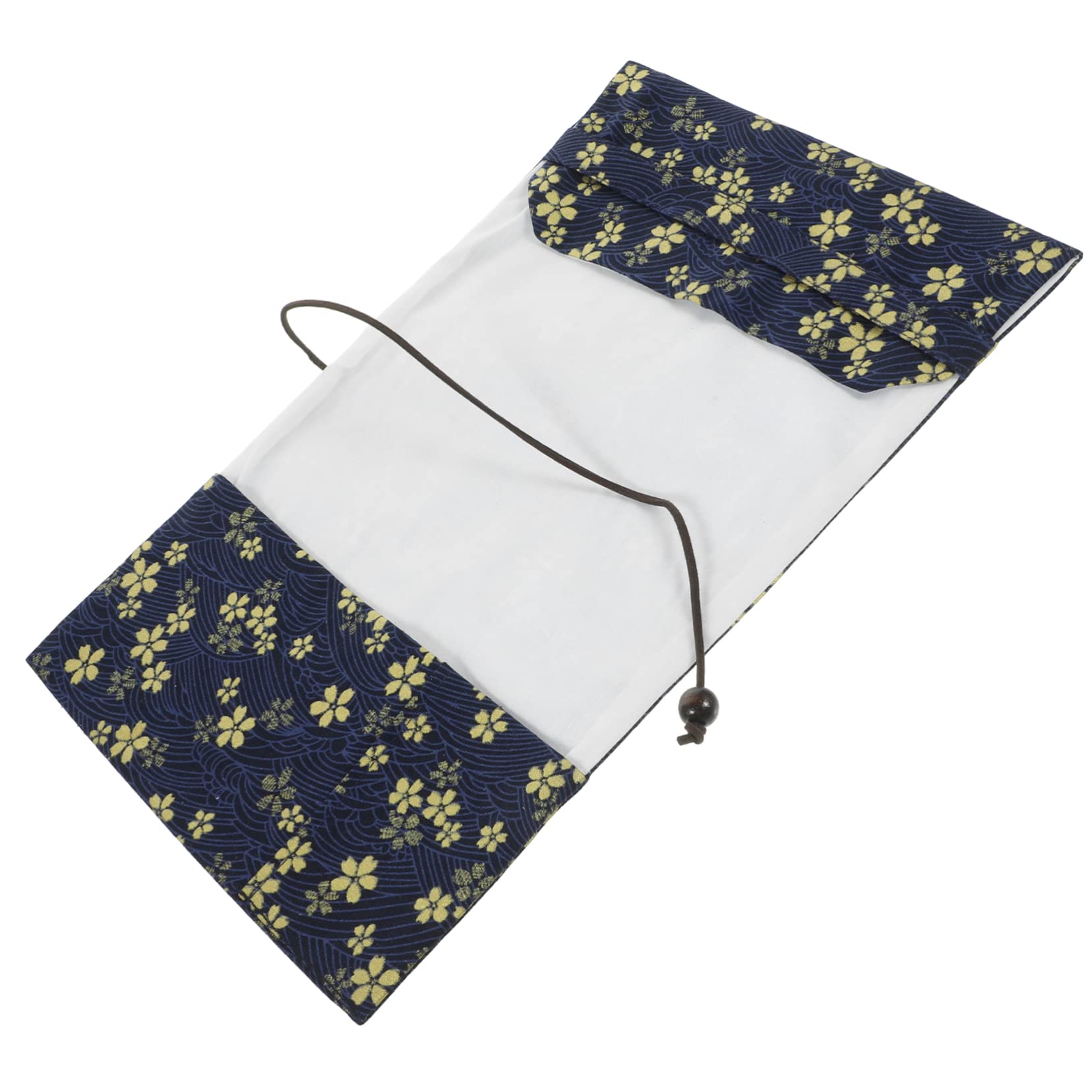 SHINEOFI 5pièces Couverture De Tissu Réutilisable Décorative Et Résistante Aux Rayures Pour Carnet Et Journaux Avec Motifs De Cerisiers Fleurs