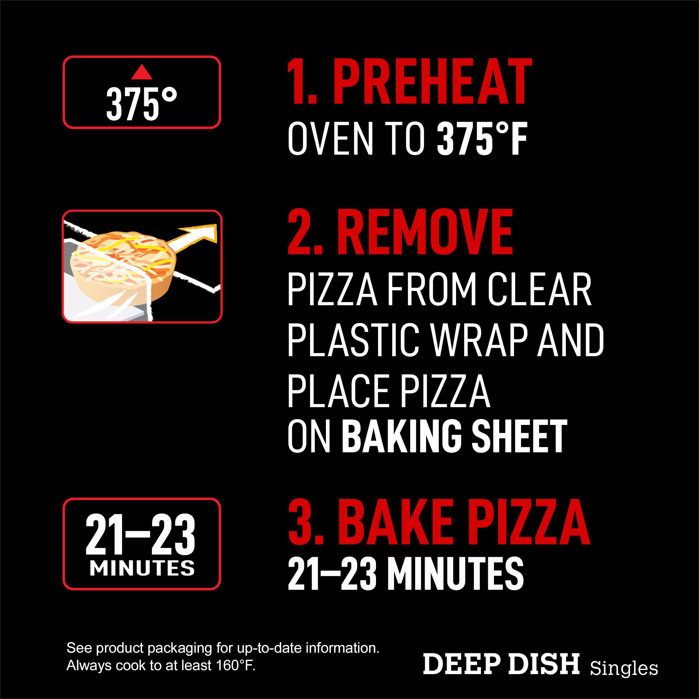 Red Baron Deep Dish Singles 4 Cheese Pizza 11 2 oz frozen 2 count Pack of 1 — view 10