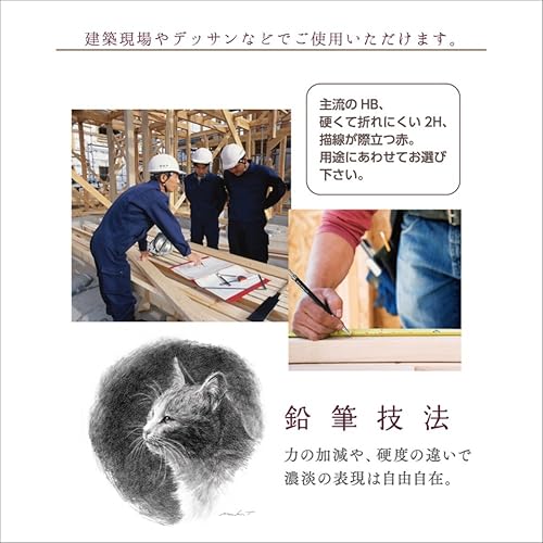 Miniatura 6 de Uni Portalápices de plomo, soporte, 0.079 in, F (MH500F)