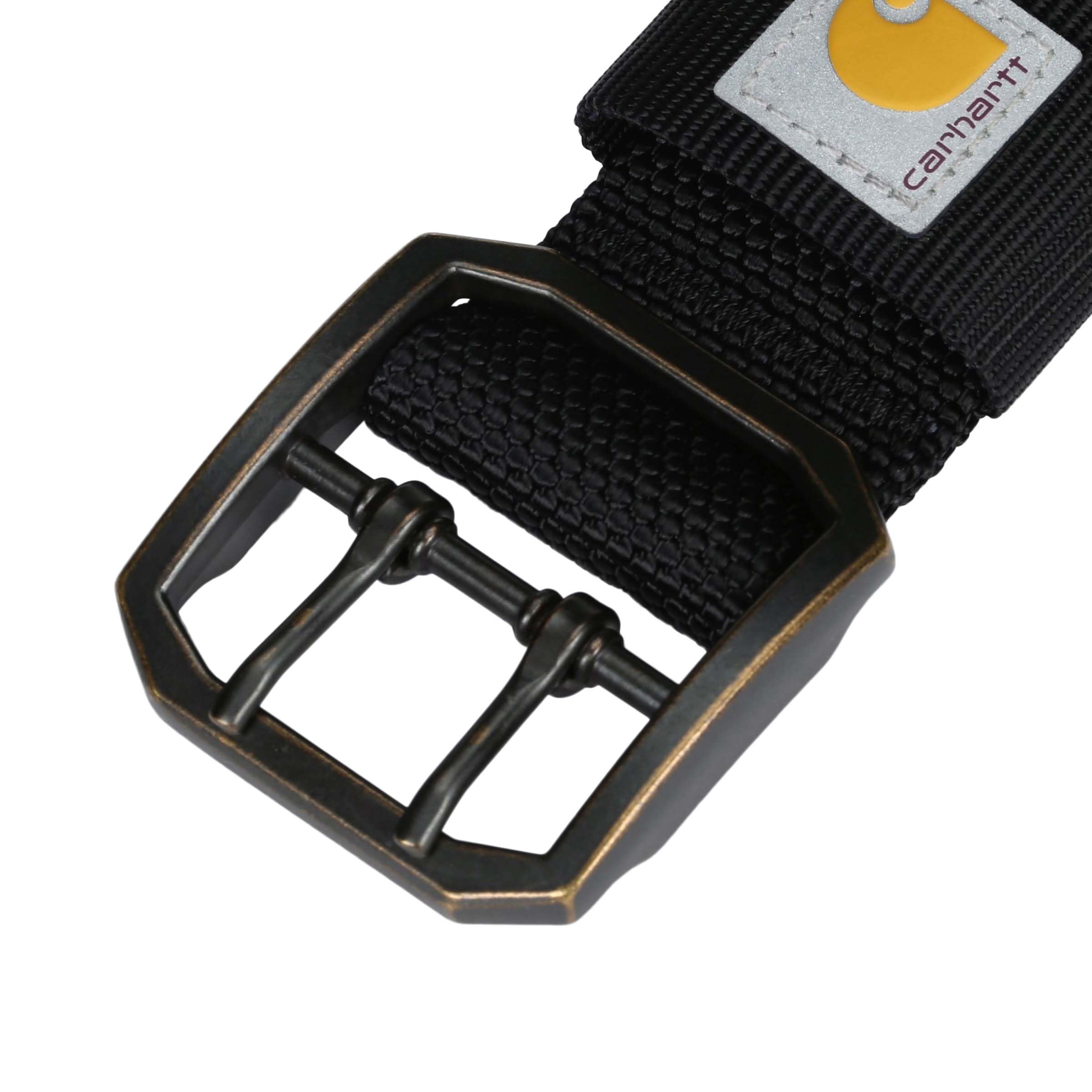 Carhartt Pet Fully Adjustable Wide Webbing Collar for Dogs Heavy Duty Nylon for Walking & Training, Black, Large - Image 2