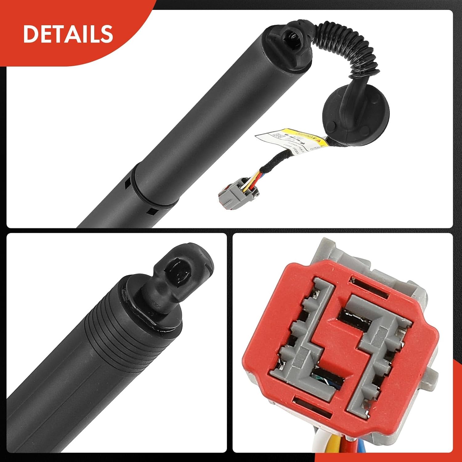 A-Premium Rear Left or Right Power Lift Support Shock Strut Compatible with Ford Explorer 2020-2024, Police Interceptor Utility 2019