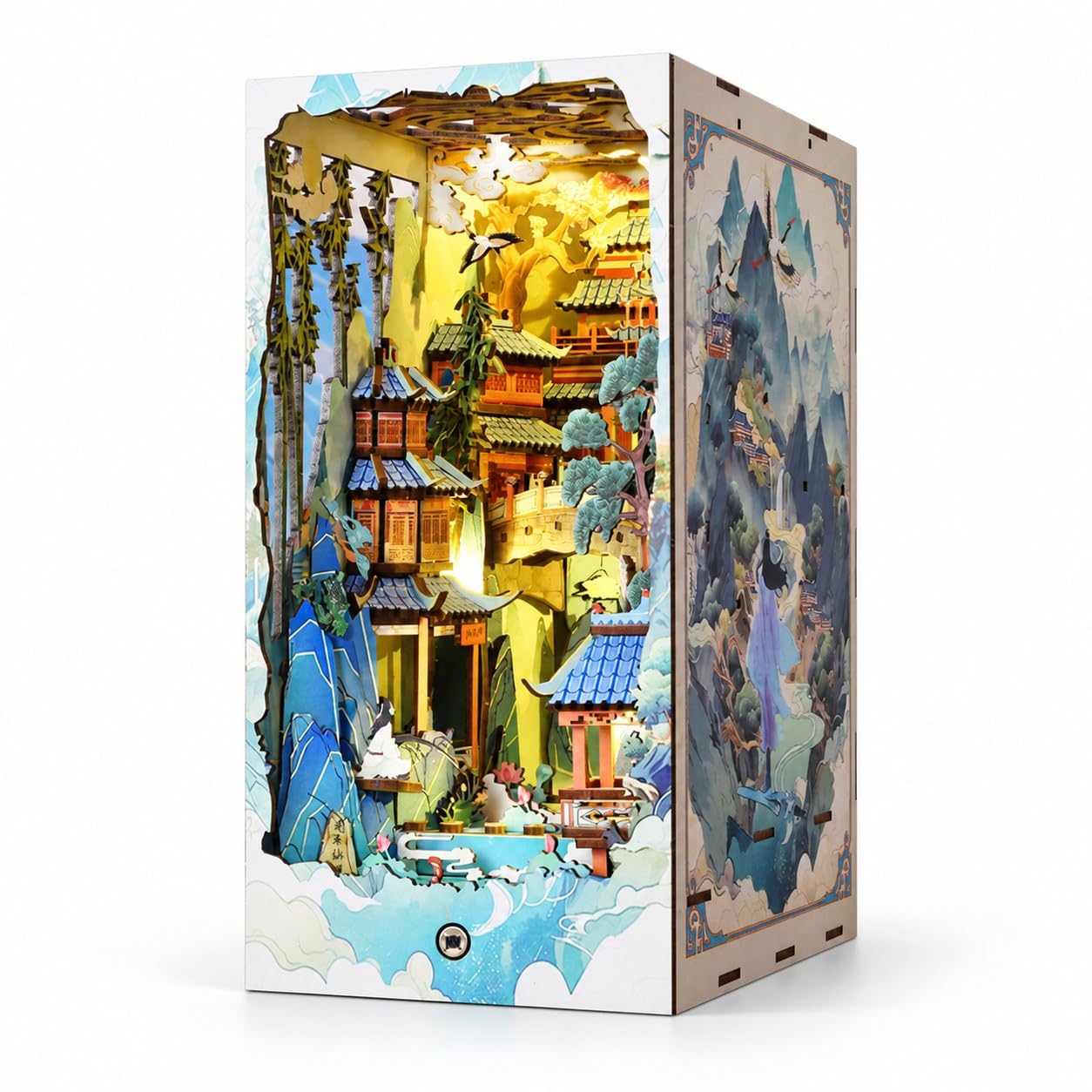 Amazon.com: Ahilmrn Book Nook Kit for Adults, Penglai Wonderland