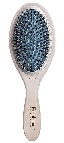 Olivia Garden ecohair Paddle ecológico bambú cepillo para polvo de pelo
