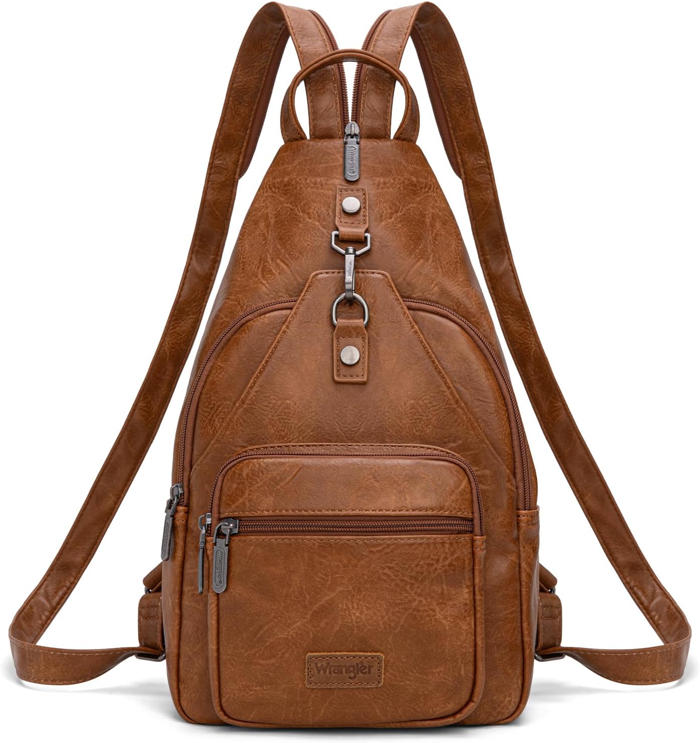 Montana West Wrangler Convertible Backpack Bag for Women Fashion Crossbody Bags with Adjustable Sling Backpack One Shoulder Backpack for Hiking Travel WG290-347BG