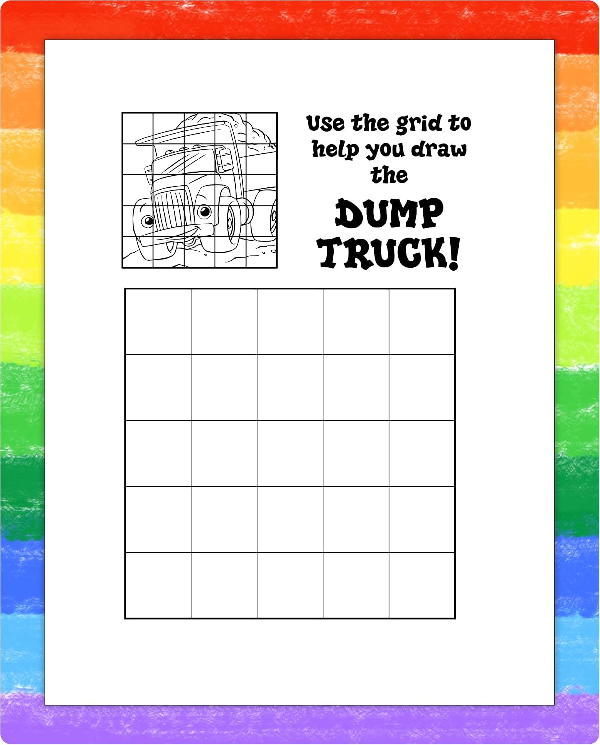 ZOCO - Tons of Trucks - Mini Activity Pads (50 Bulk Pack Without Crayons) - Party Favors for Boys, Goodie Bag Stuffers, Coloring, Games, Mazes, Word Search, Puzzles, Activities for Kids