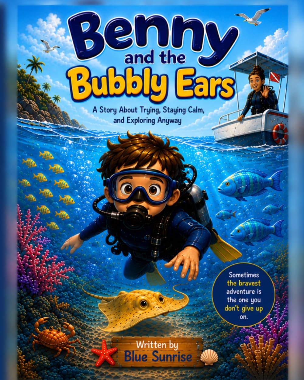 Benny and the Bubbly Ears: “A Story About Trying, Staying Calm, and Exploring Anyway”