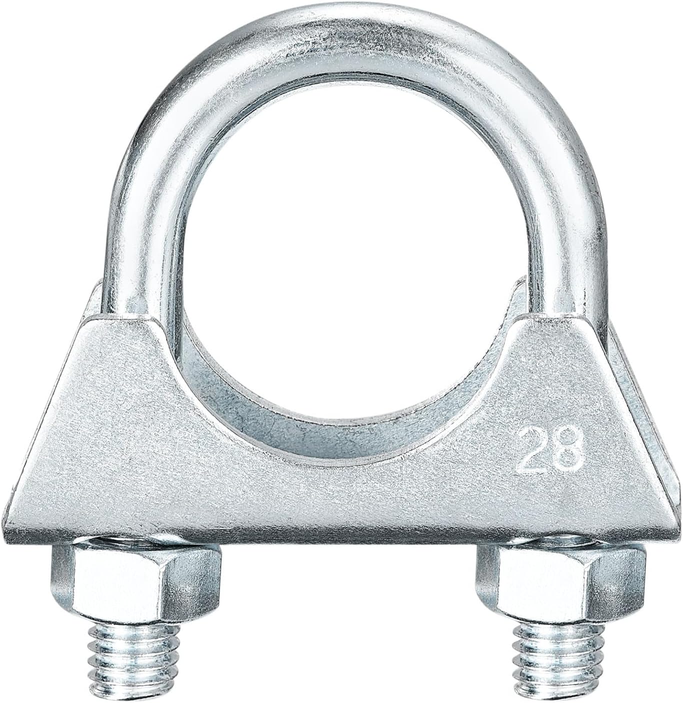 Amazon uxcell マフラーUボルトクランプ 28 mm径エキゾーストテールパイプ用 排気Uクランプサドルタイプ Uボルトクランプ