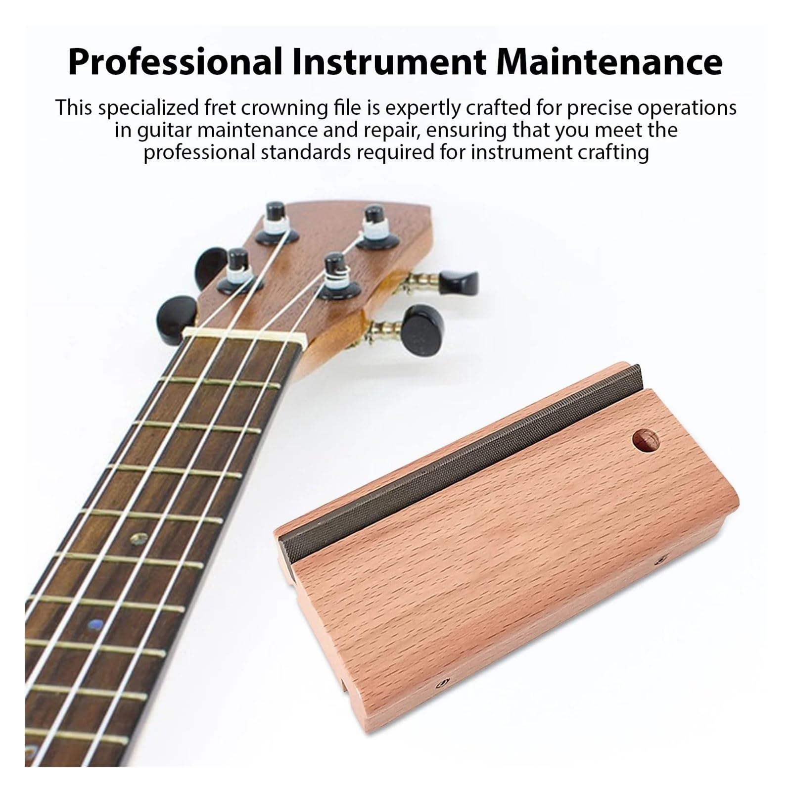 Herramientas de guitarra Piezas de herramientas profesionales para recortar trastes de guitarra
