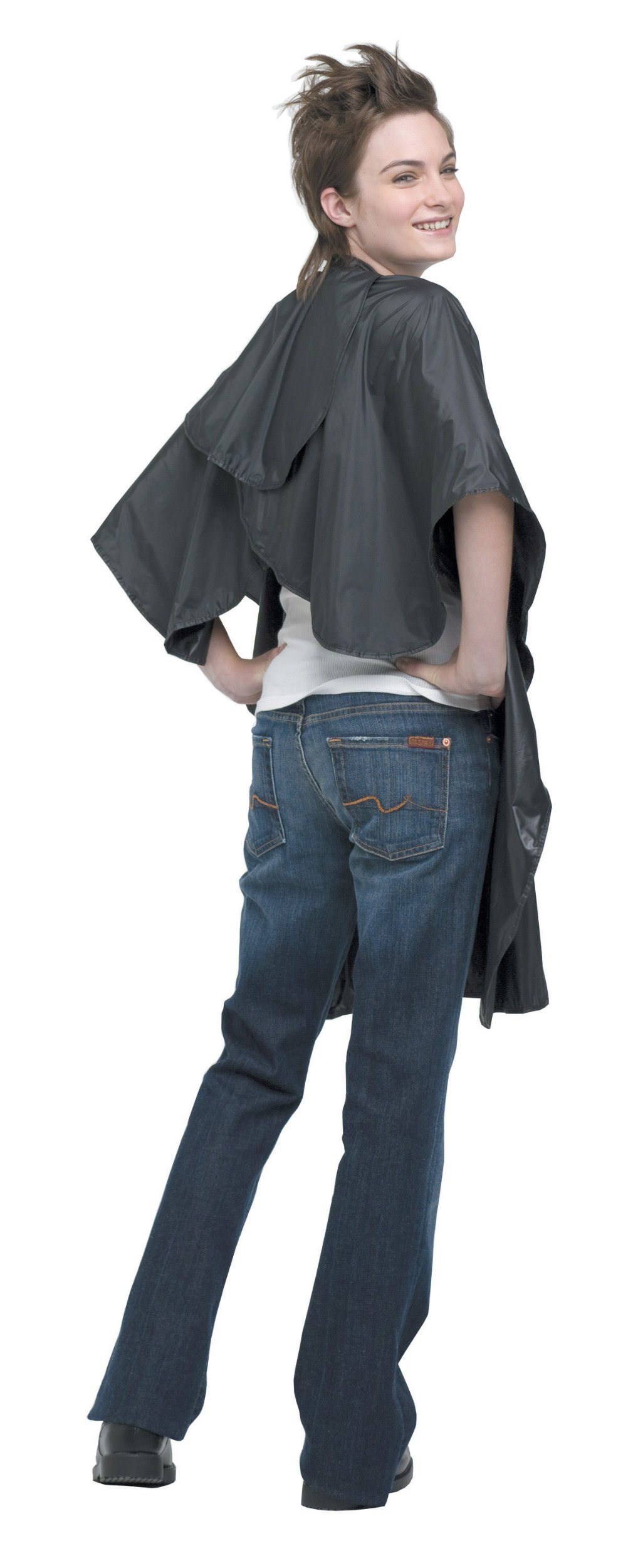 DianeAndre Dri-Back Shampoo Cape, Black