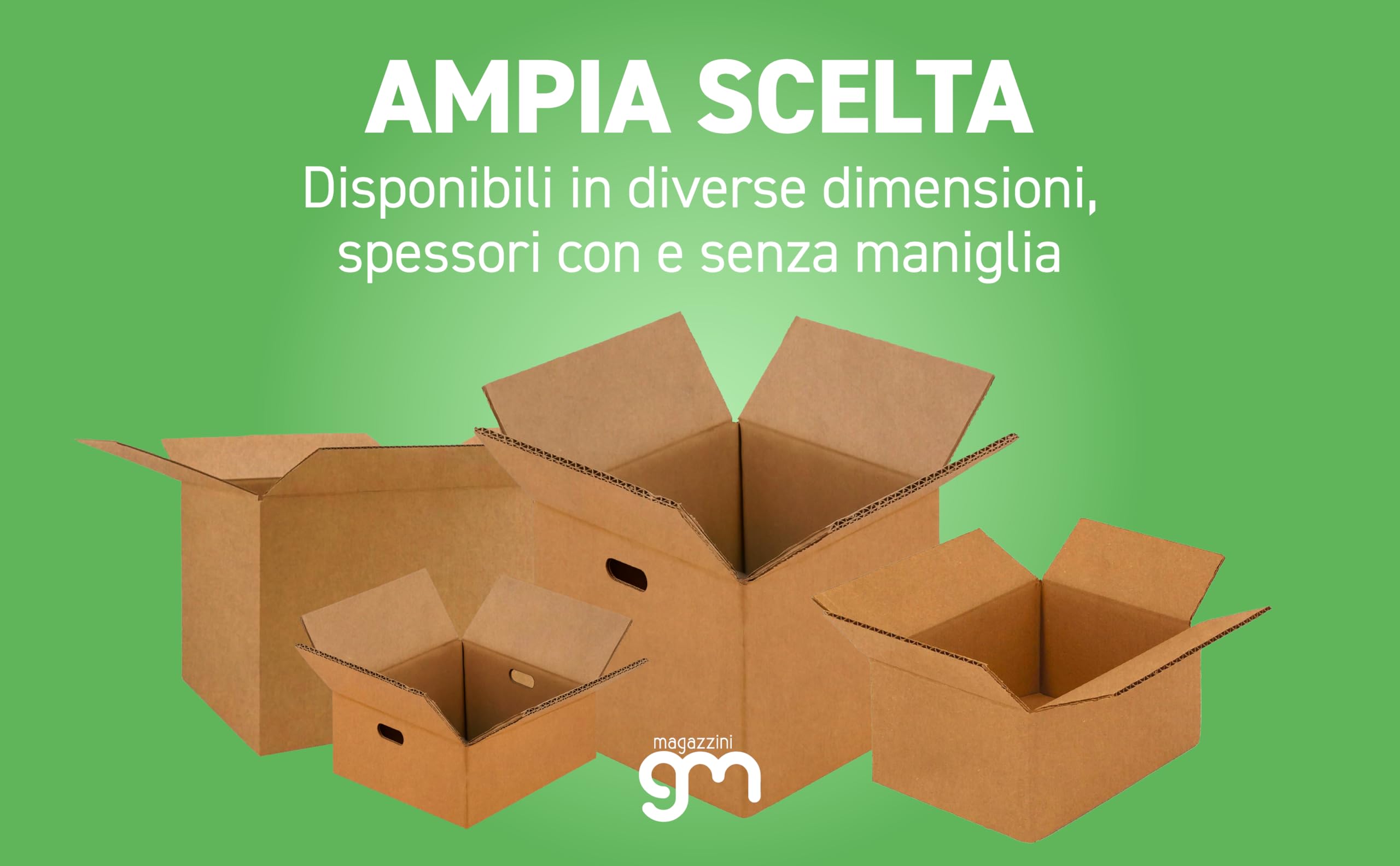 Scatole di Cartone Resistenti per Trasloco Avana Robuste Riutilizzabili 5pz 40x30x35 MonoOnda