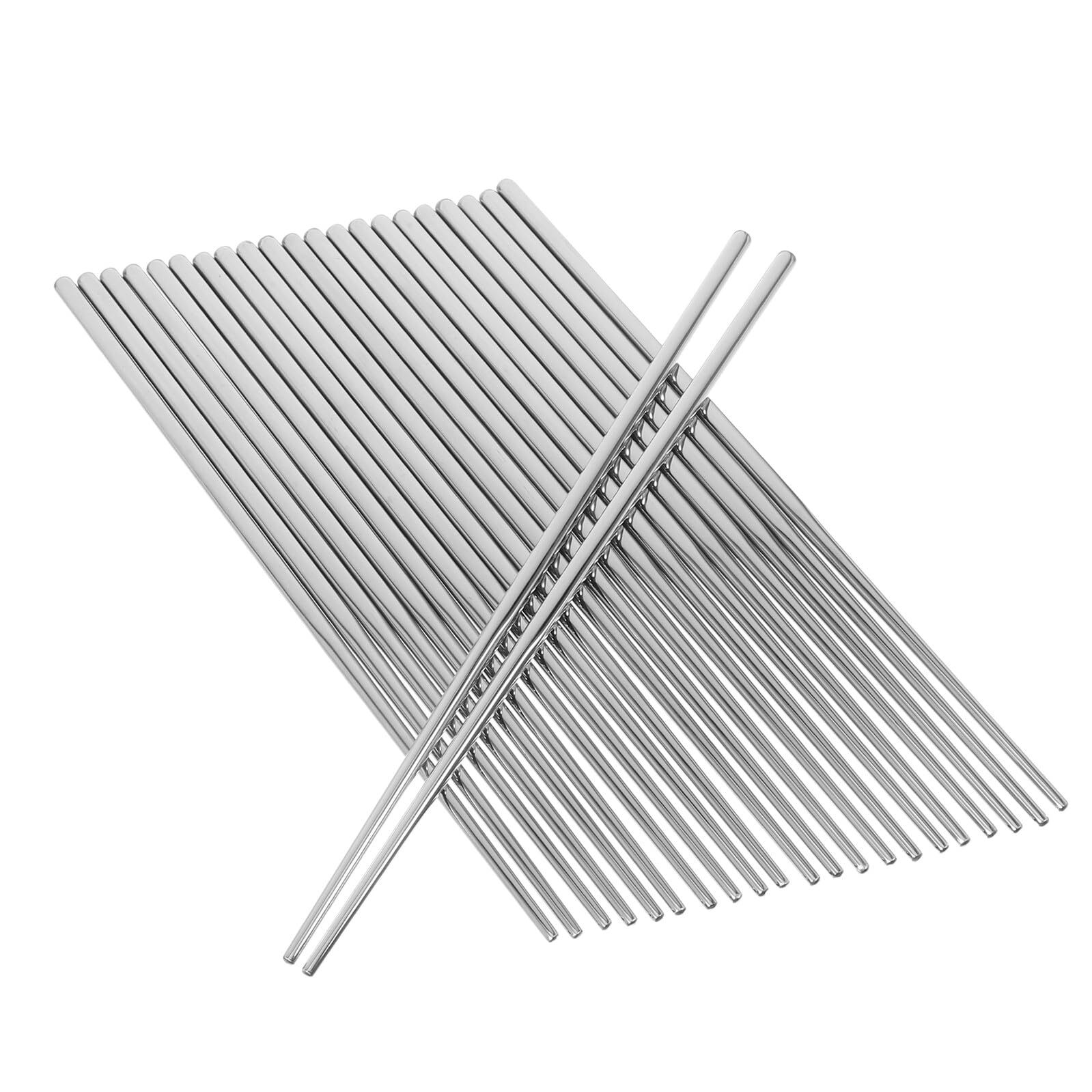 Palillos de acero inoxidable para cocina y restaurante reutilizables