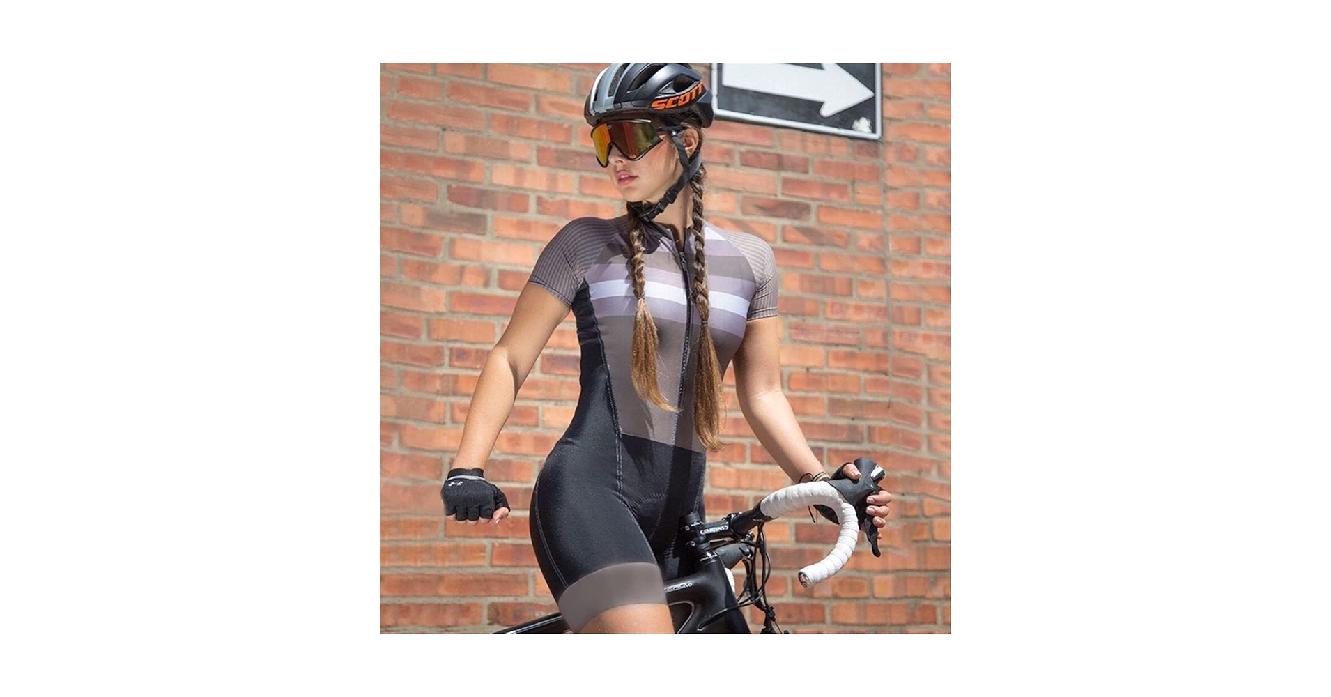Amazon.co.jp: ゲルパッドサイクリングスーツサイクリングセット