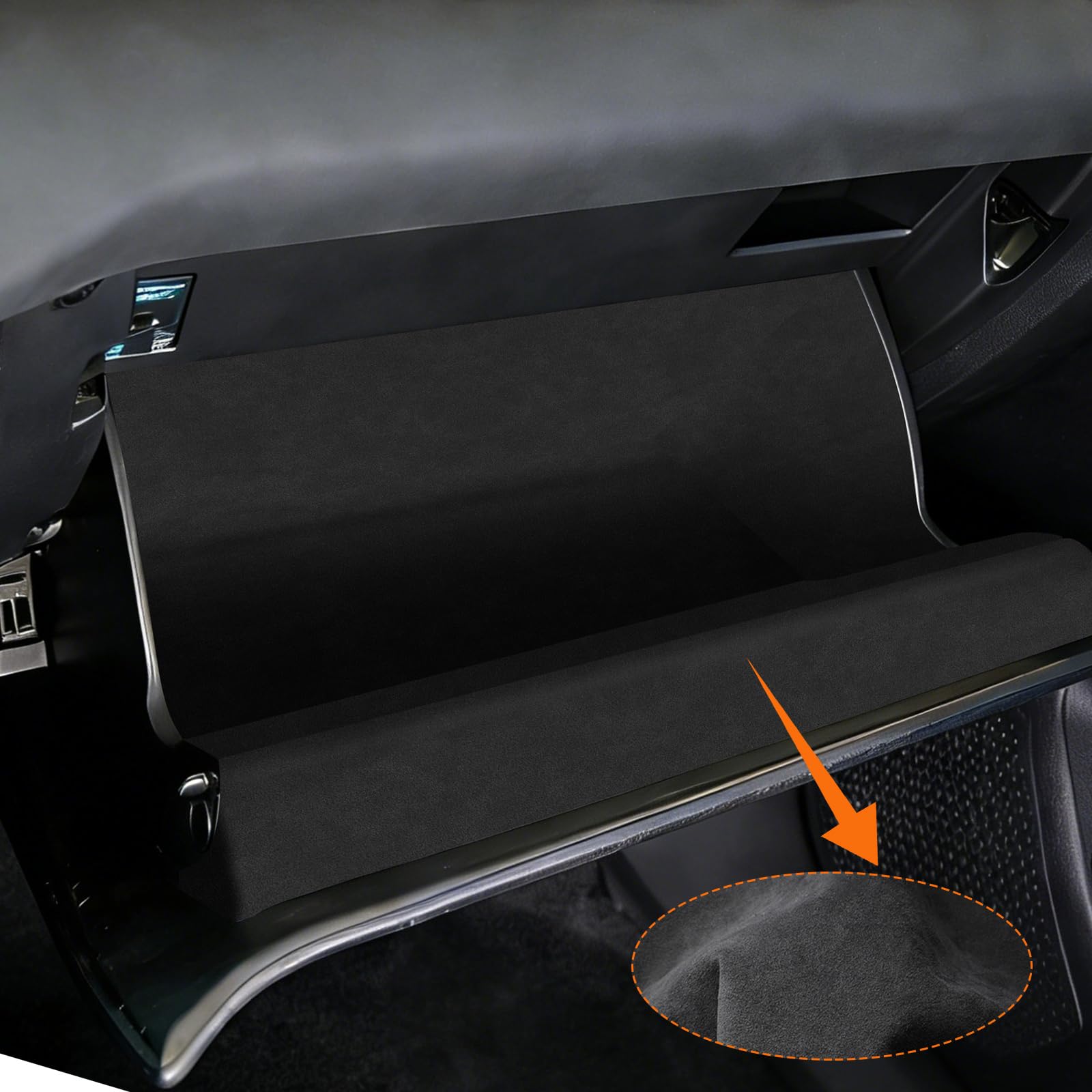 Para Cupra Terramar 2024 2025 2026 Auto Co-Pilot Toolbox Pegatinas para Cupra Terramar 2025 Accesorios interiores 4 unidades (franela)