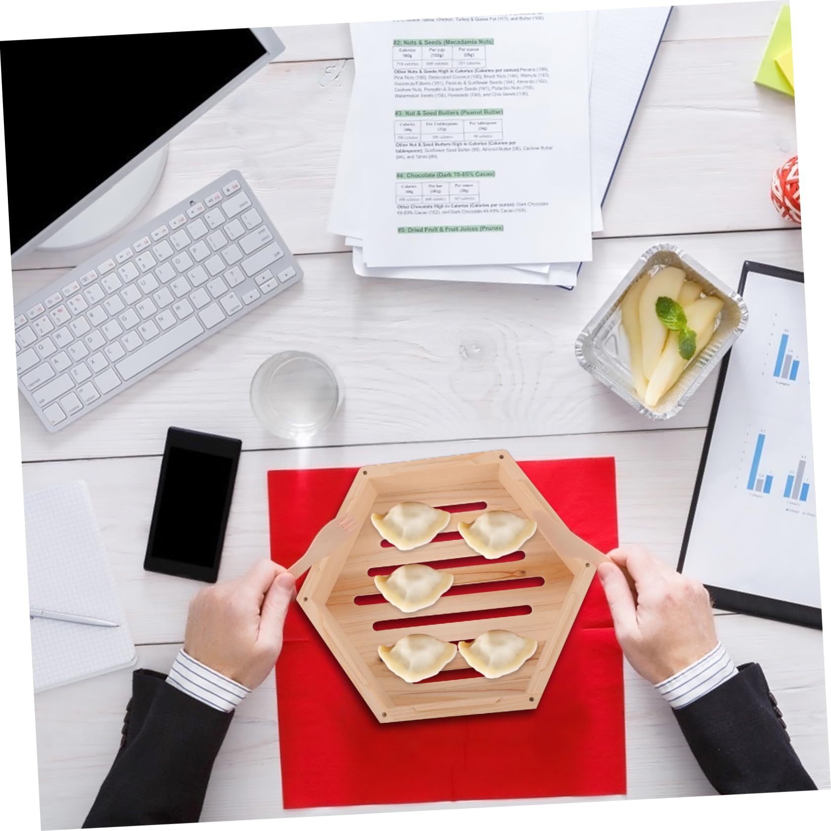 BRIGHTFUFU 1Pc Hexagonal Steamer for Kitchen Cooking Food Steamer for Rice Eggs Potatoes More Easy to Clean Versatile Cooking Accessory