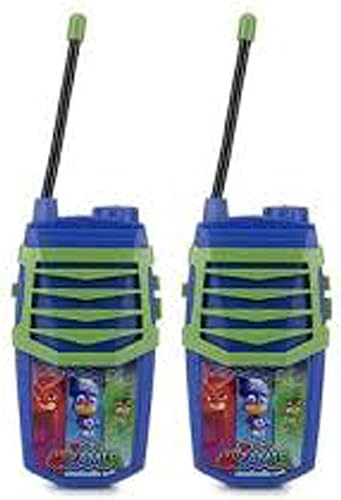 Paw Patrol - Walkie Talkies moldeados de acción nocturna para niños WT2-01082 | Antena segura y flexible, rango de 1000 pies, interruptor de