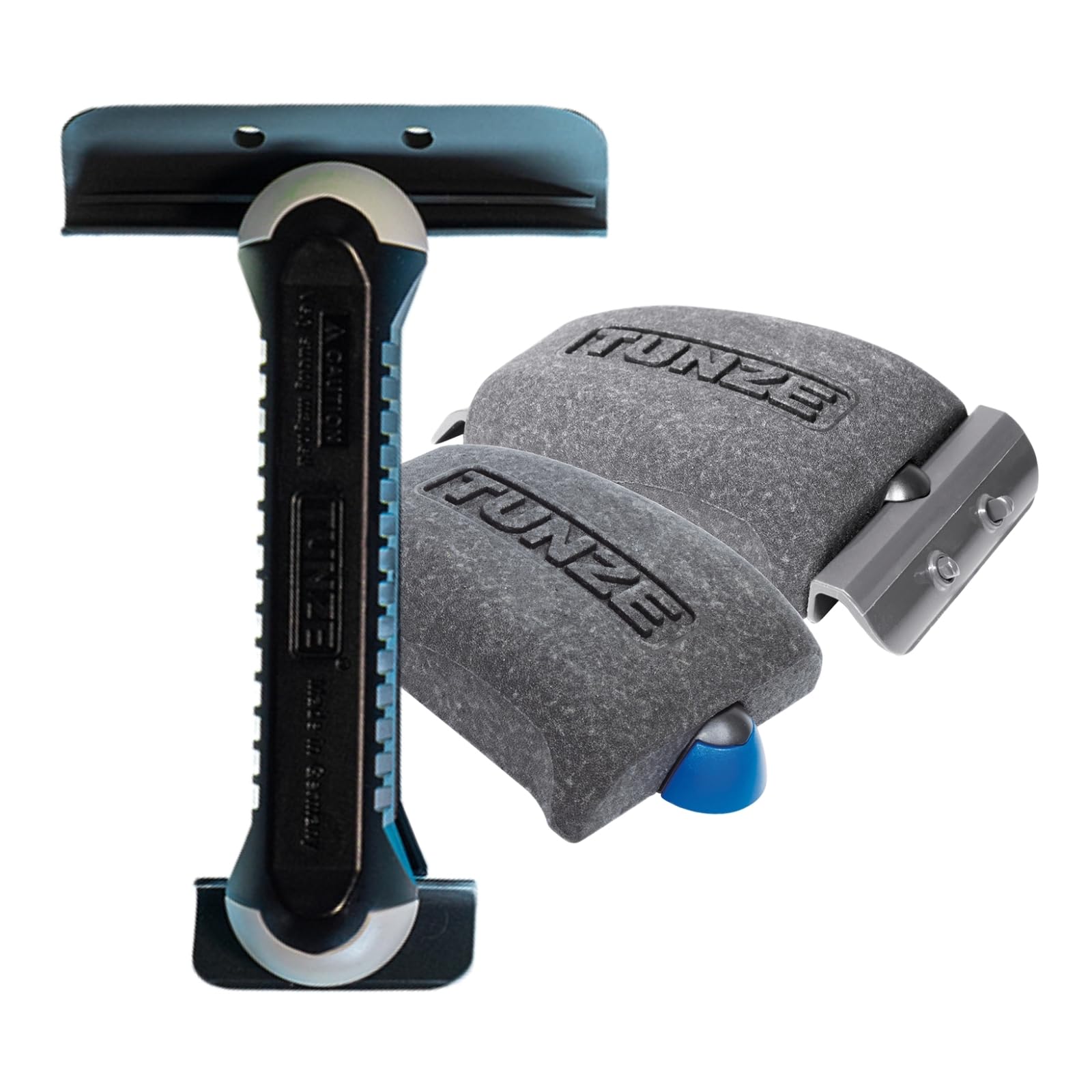 Tunze Care Magnet Strong+ I Aquarienreiniger für 20-25 mm Glasstärke I Scheibenreiniger mit abgerundeter Edelstahlklinge I Algenmagnet mit stark minimierter Kratzgefahr für Süßwasseraquarien