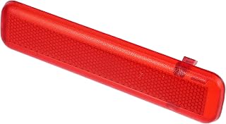 X AUTOHAUX Rear Right Door Panel Reflector Light Cover for Chevrolet Avalanche 2003-2006 15183156 Red