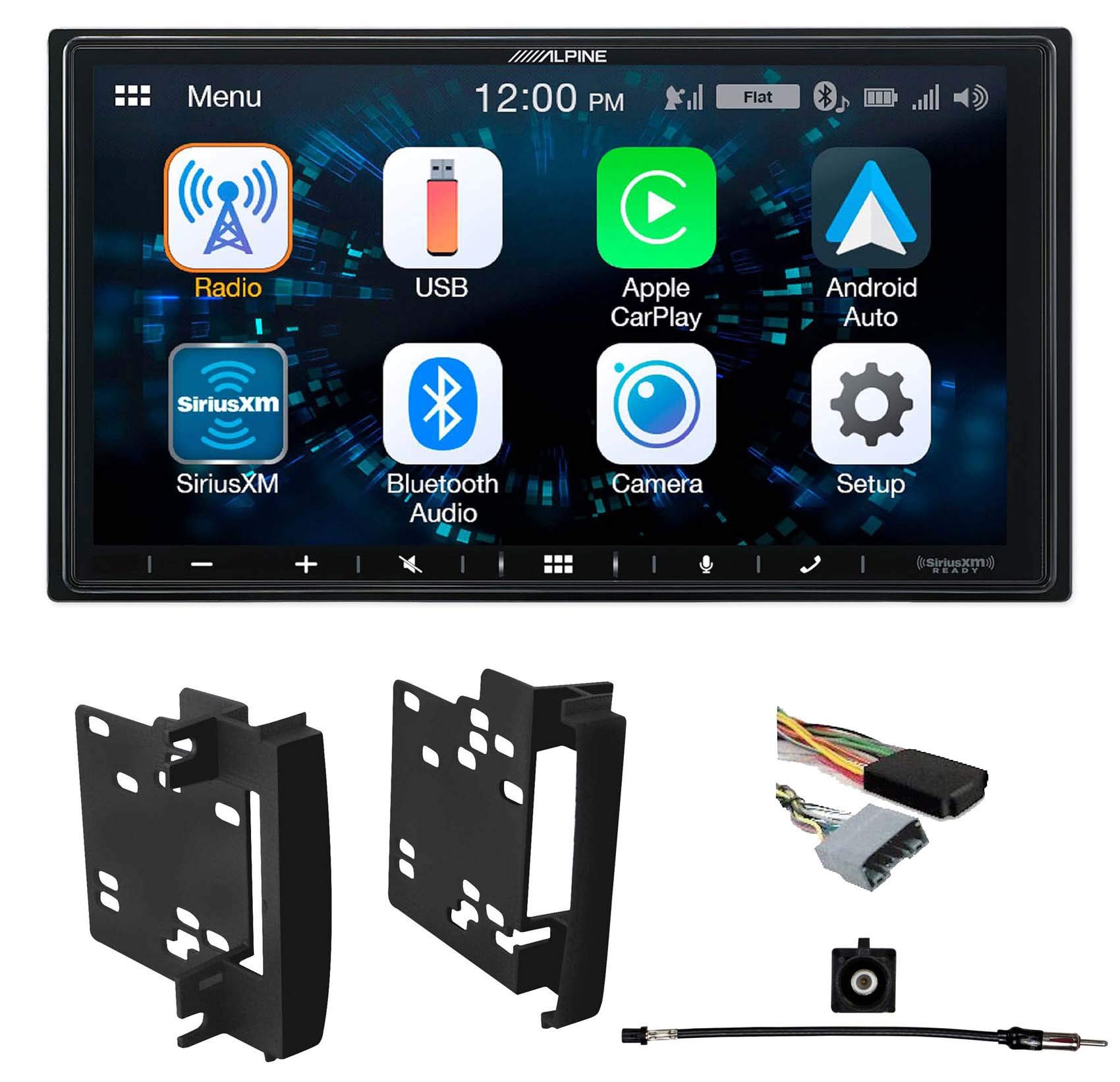 Amazon.com: Alpine 7 Receiver Bluetooth w/Carplay/Android For 2008