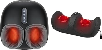 Medcursor Heated Foot Massager FM400 and Shiatsu Foot Massager FM28