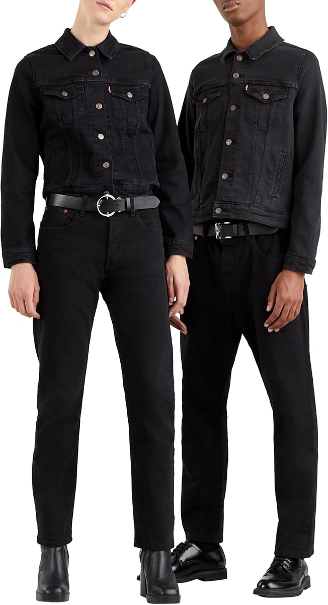 Levi's Women's 501 Crop Jeans 28W / 26L Black Sprout — view 6