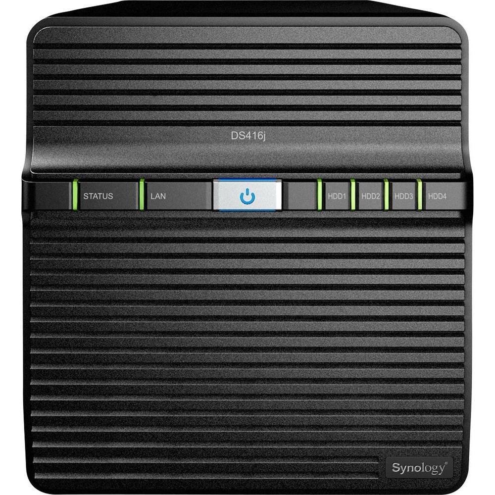 Synology DiskStation DS416J 4-Bay Diskless Network Attached 