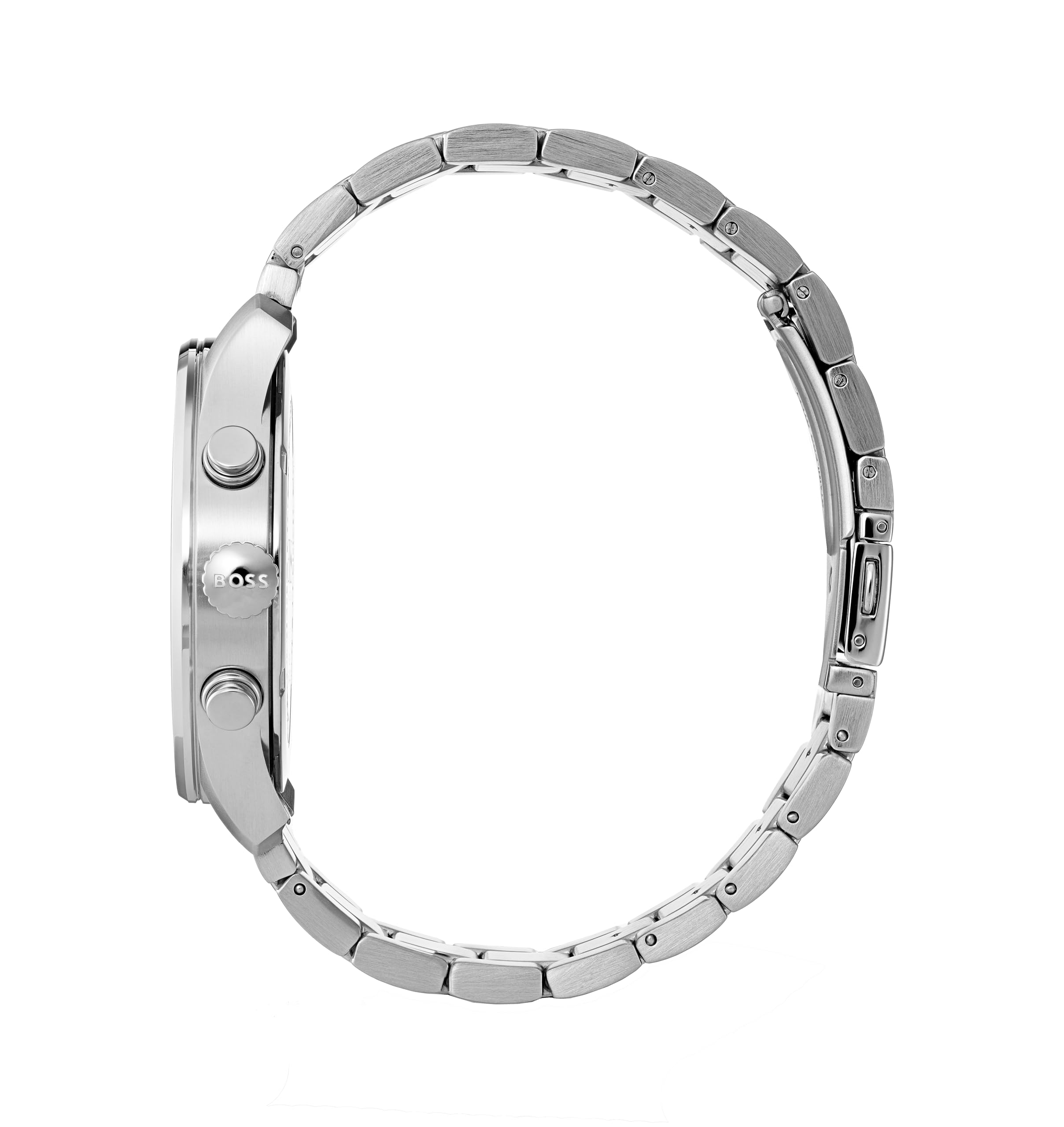 Image secondaire de Montre Chronographe BOSS Homme en Acier Inoxydable Argenté - 43 mm