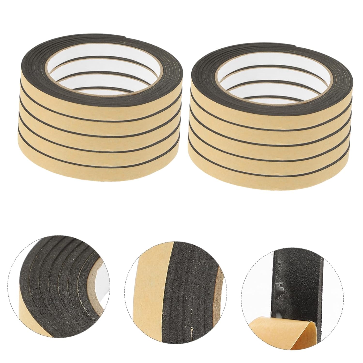 10 Rolls Self Adhesive Caulk Strips Polyethylene for Bathtub Countertop
