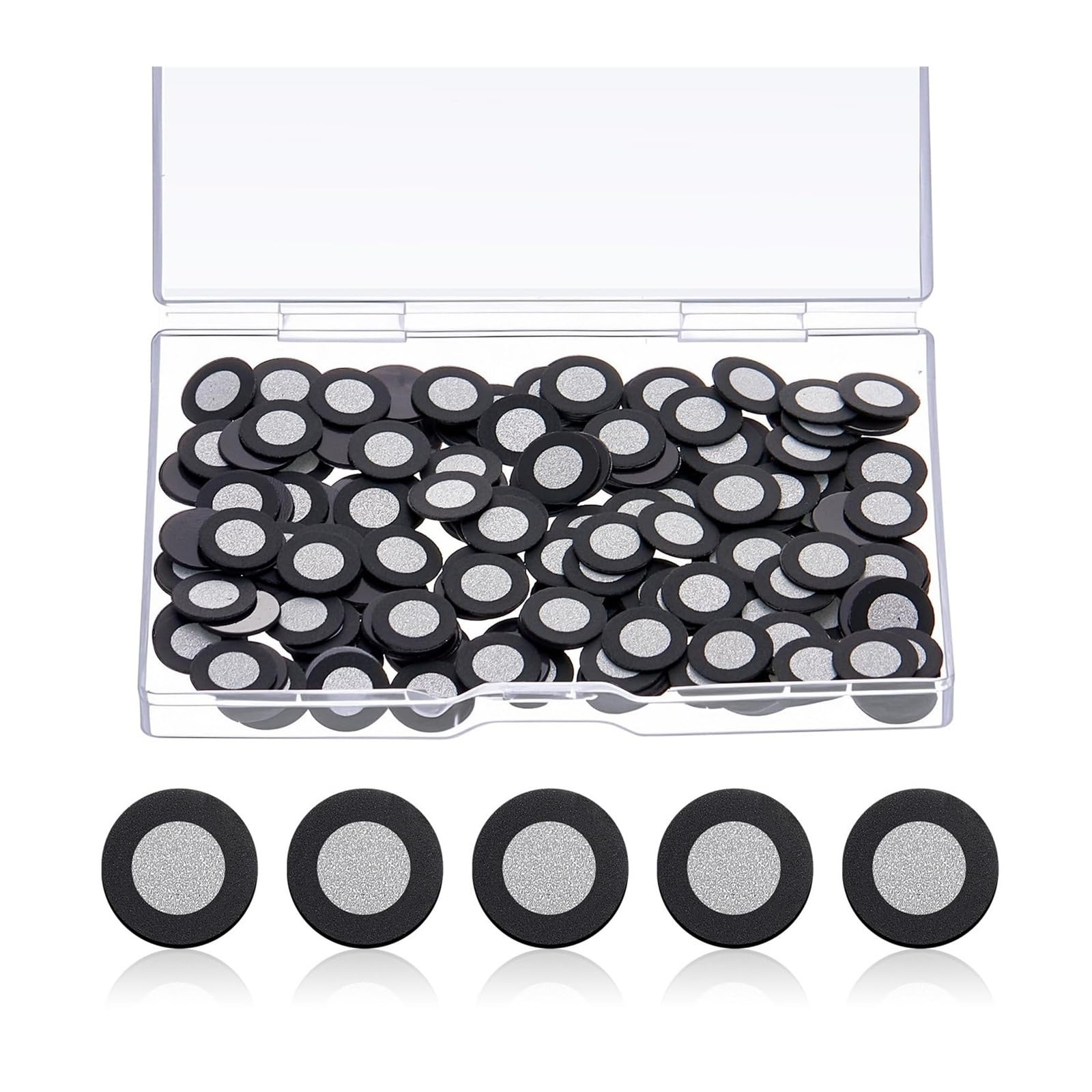 Scanner 3D Marcatori di posizionamento magnetici Punti di riferimento target ad alta riflettività Punto di tracciamento 3/6/10/12MM Migliora la precisione(1000pcs,6/10MM)