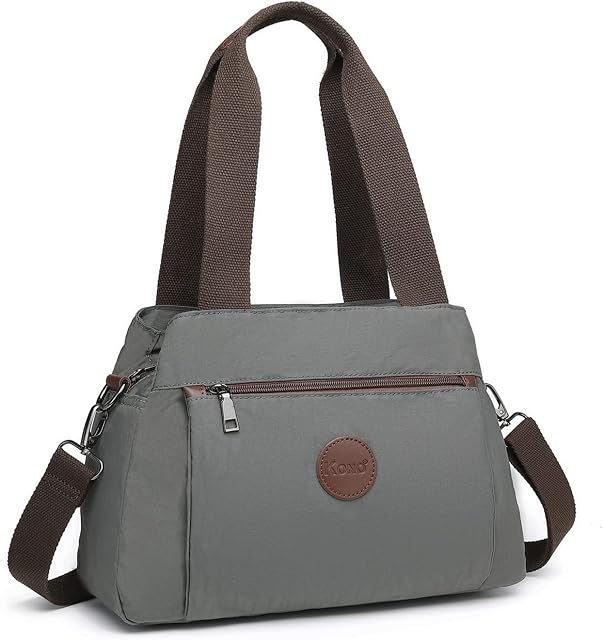 Kono Women Handbag Hobo Shoulder Bag Vintage Top Handle Crossbody Bag Casual Multifunction Tote Bag for Working Shopping